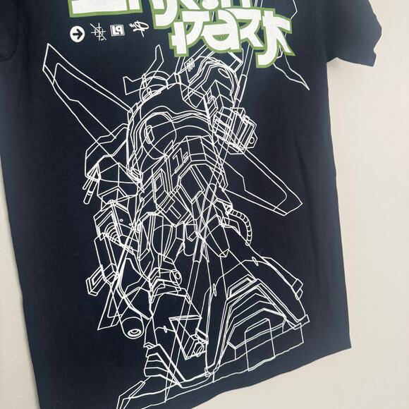 Linkin Park Reanimation Robot Sketch T-shirt in Black - Picture 4 of 6